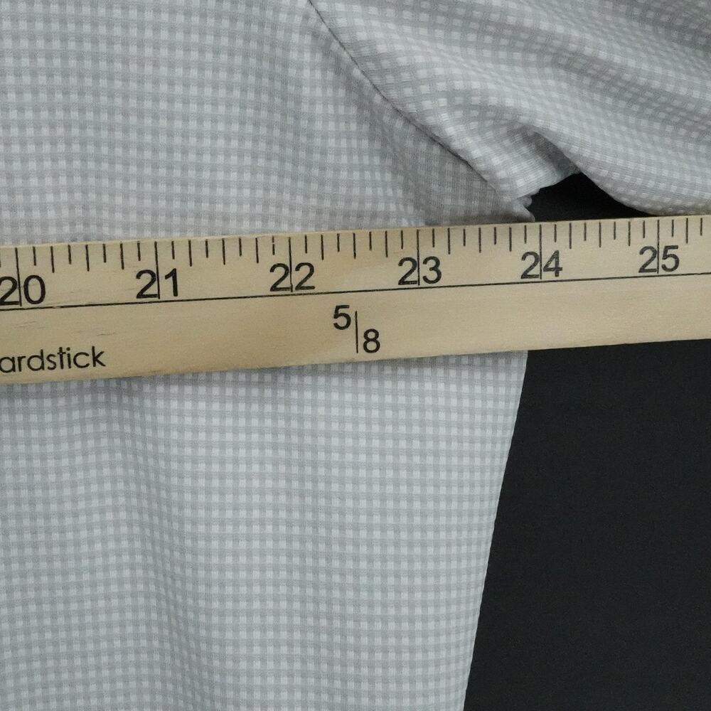 Mizzen + Main Shirt Mens 2XL‎ Trim Fit Gray Spinnaker Collection Button Up USA - Picture 13 of 16